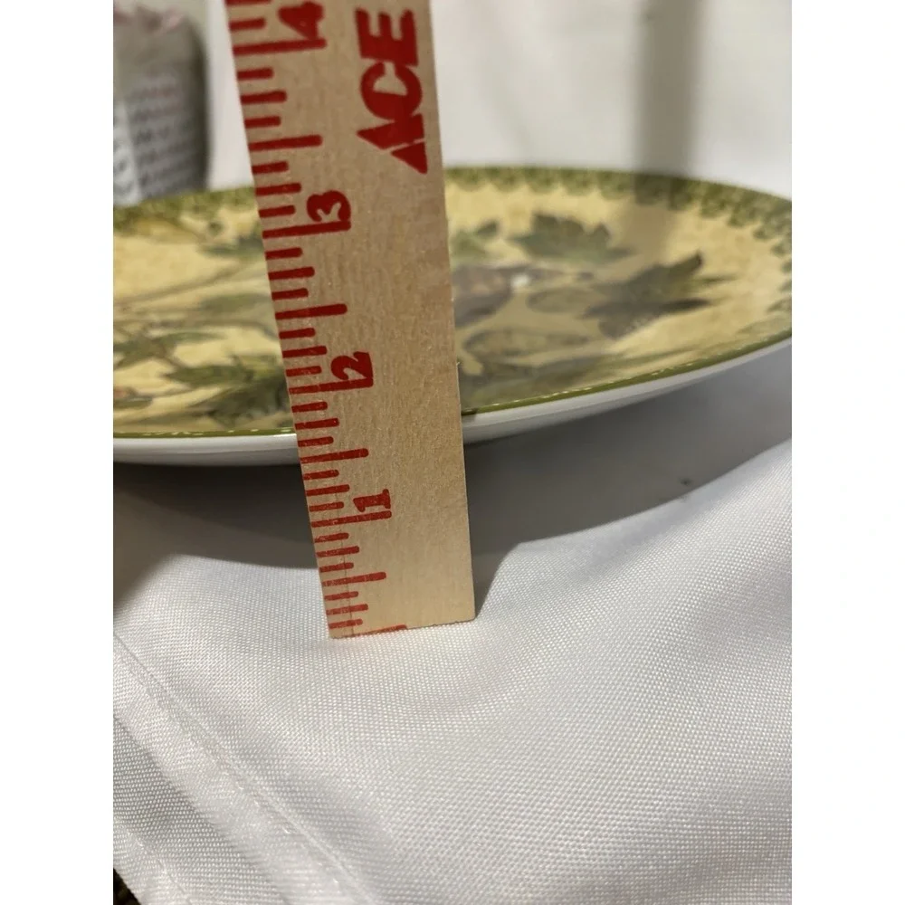 POTTERYBARN SERVING PLATTER - TWELVE DAYS OF CHRISTMAS PARTRIDGE IN A PEAR‎ TREE